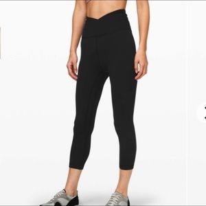 lululemon Align Crop 21” *Cross Waist